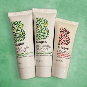 NEW Briogeo Superfood Shampoo, Conditioner, & Heat Protectant Treatment - Minis